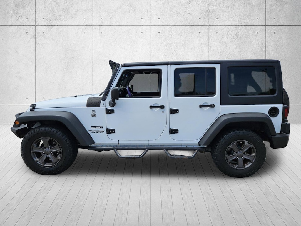 Used 2018 Jeep Wrangler JK Unlimited Sport 4x4 SUV