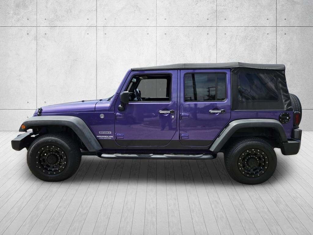 Used 2017 Jeep Wrangler JK Unlimited Sport 4x4 SUV