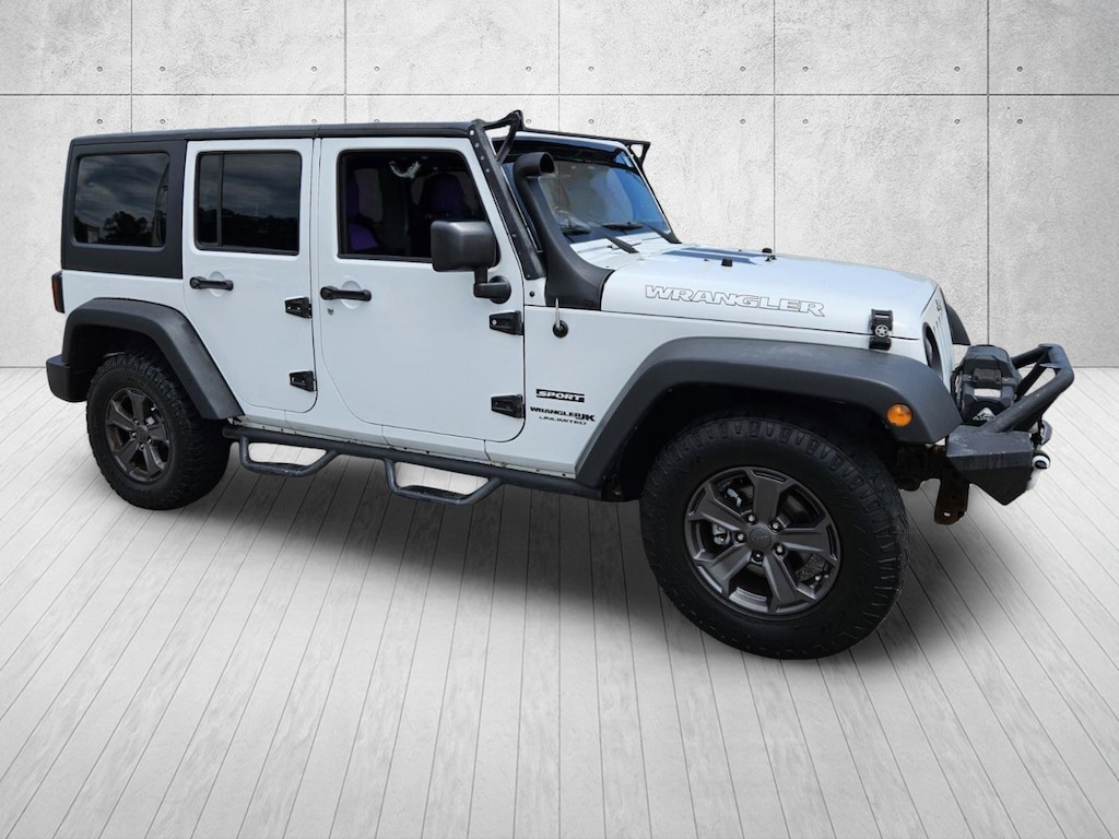 Used 2018 Jeep Wrangler JK Unlimited Sport 4x4 SUV