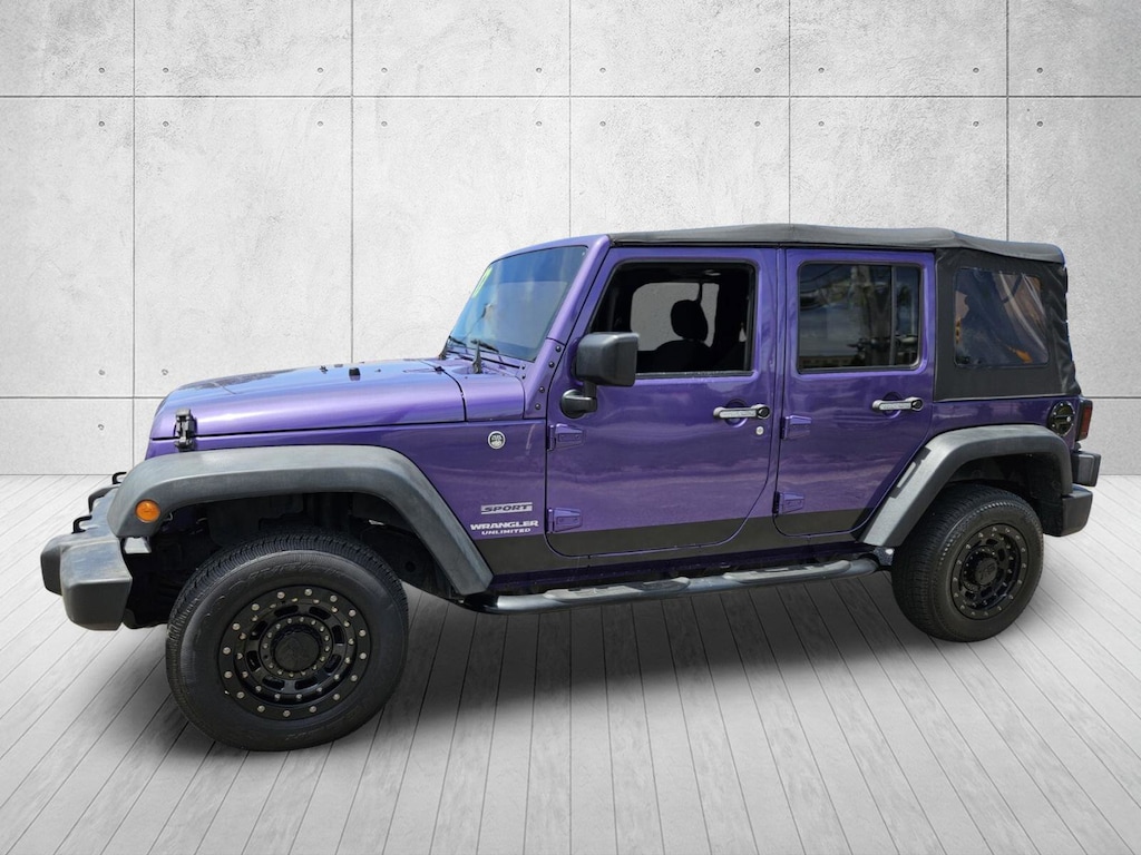 Used 2017 Jeep Wrangler JK Unlimited Sport 4x4 SUV