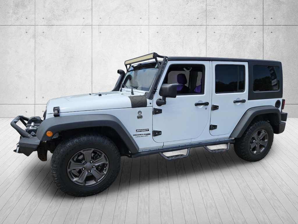 Used 2018 Jeep Wrangler JK Unlimited Sport 4x4 SUV