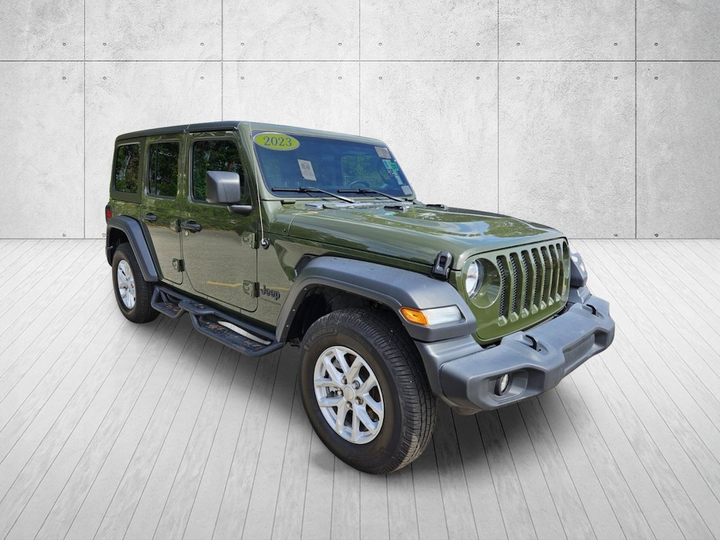 Used 2023 Jeep Wrangler 4-DOOR SPORT 4X4 SUV