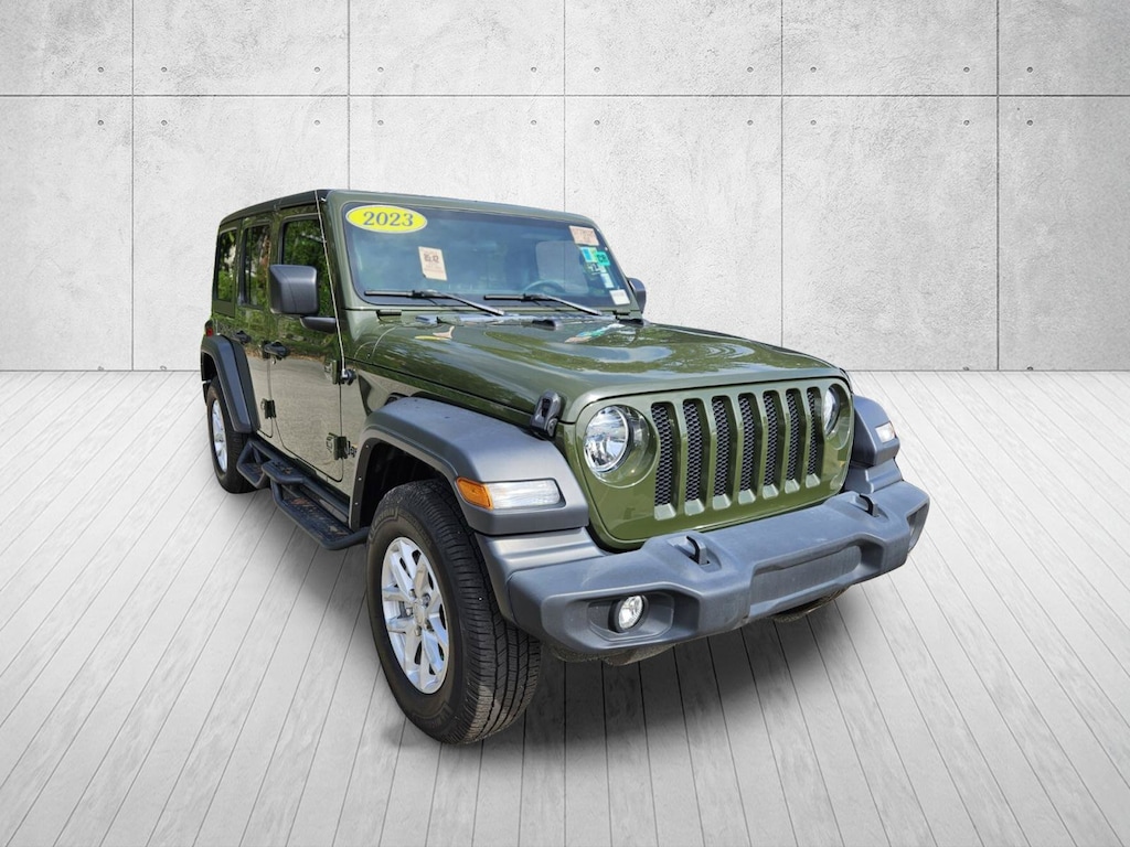 Used 2023 Jeep Wrangler 4-DOOR SPORT 4X4 SUV
