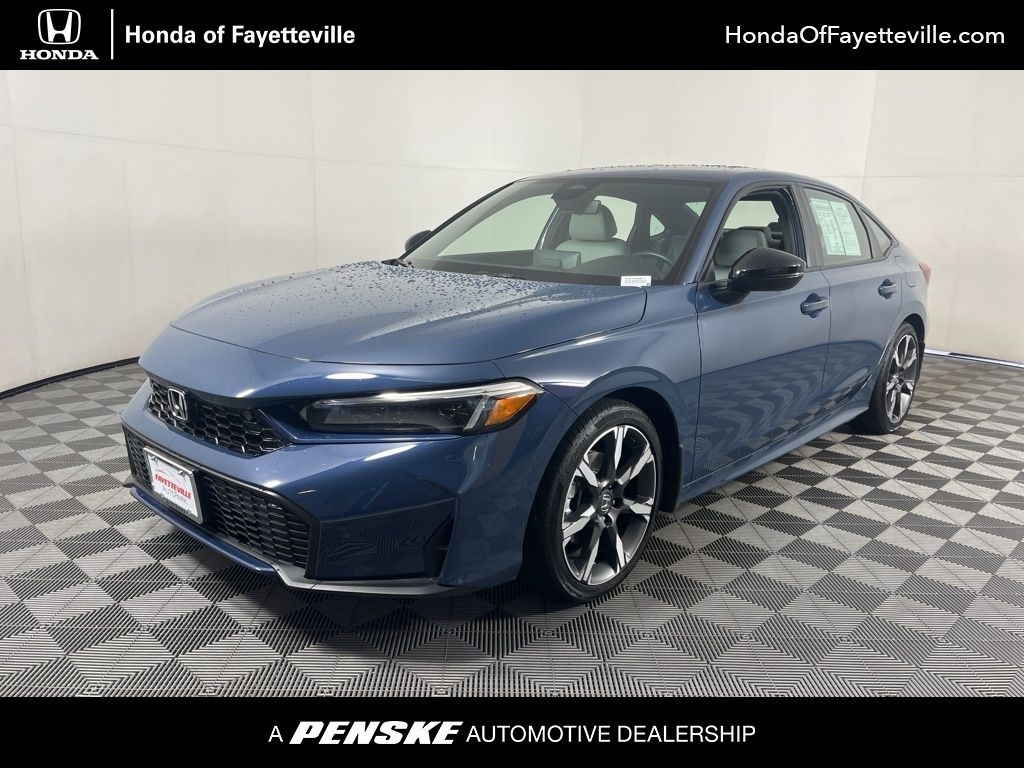 Certified 2025 Honda Civic Hybrid Sport Touring Sedan