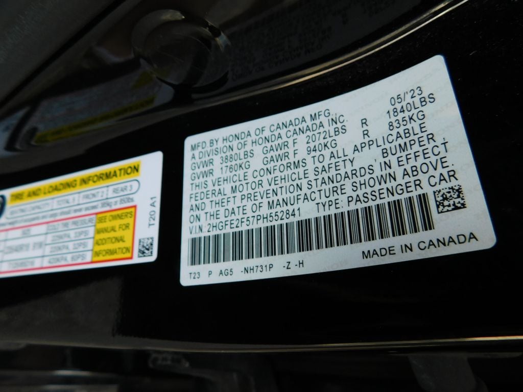 2023 Honda Civic Sport - Photo 11