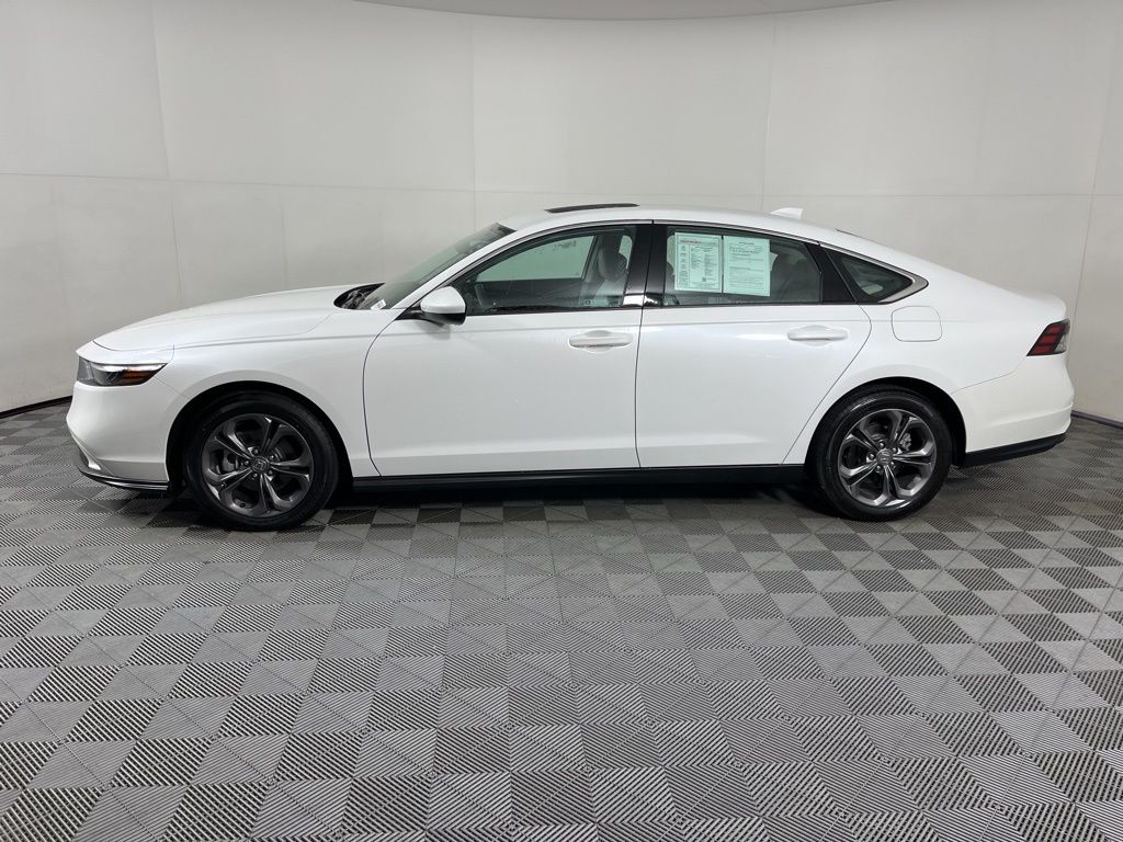 Certified 2023 Honda Accord EX with VIN 1HGCY1F35PA002104 for sale in Fayetteville, AR