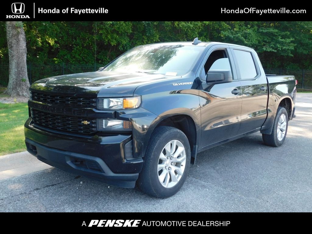 Used 2019 Chevrolet Silverado 1500 Custom Truck Crew Cab