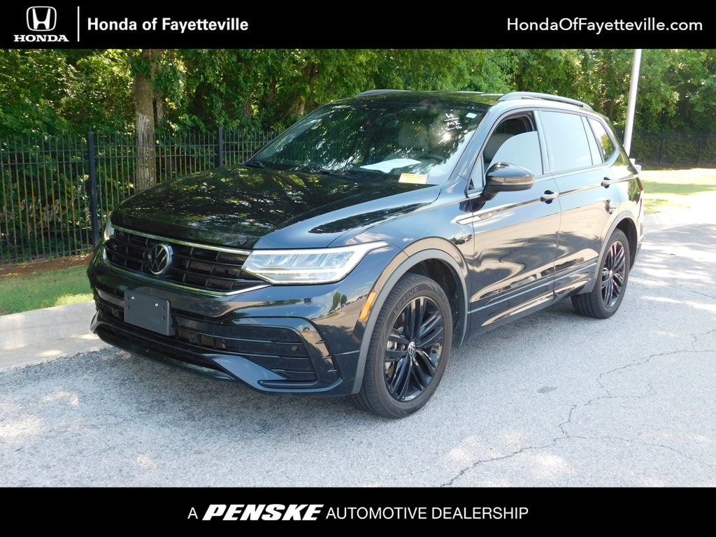 Used 2022 Volkswagen Tiguan 2.0T SE R-Line Black SUV