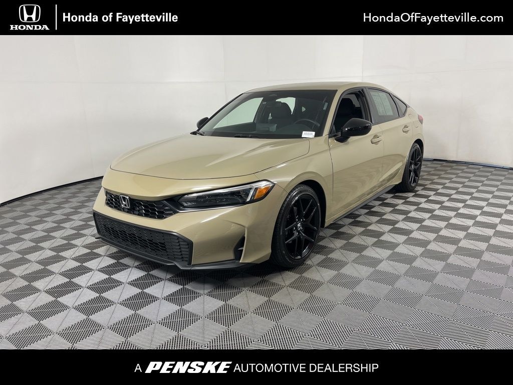 Certified 2025 Honda Civic Sport Hatchback