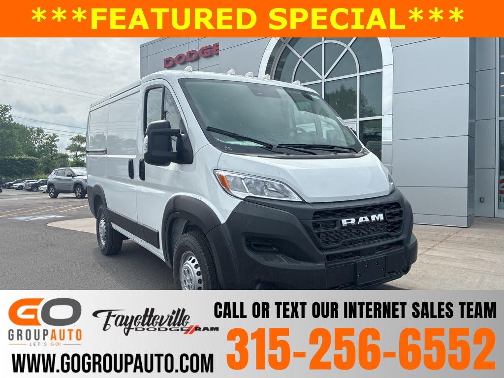 New 2025 Ram ProMaster 1500 TRADESMAN CARGO VAN 118" WB-LOW ROOF Cargo Van