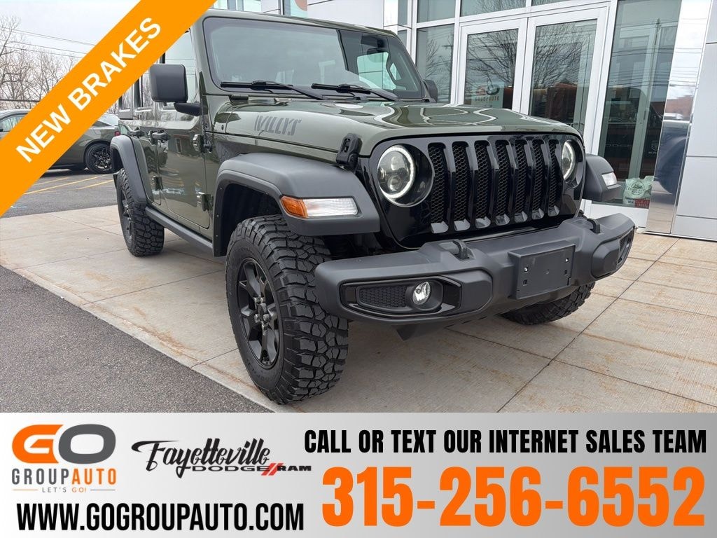 Used 2022 Jeep Wrangler Unlimited Willys SUV