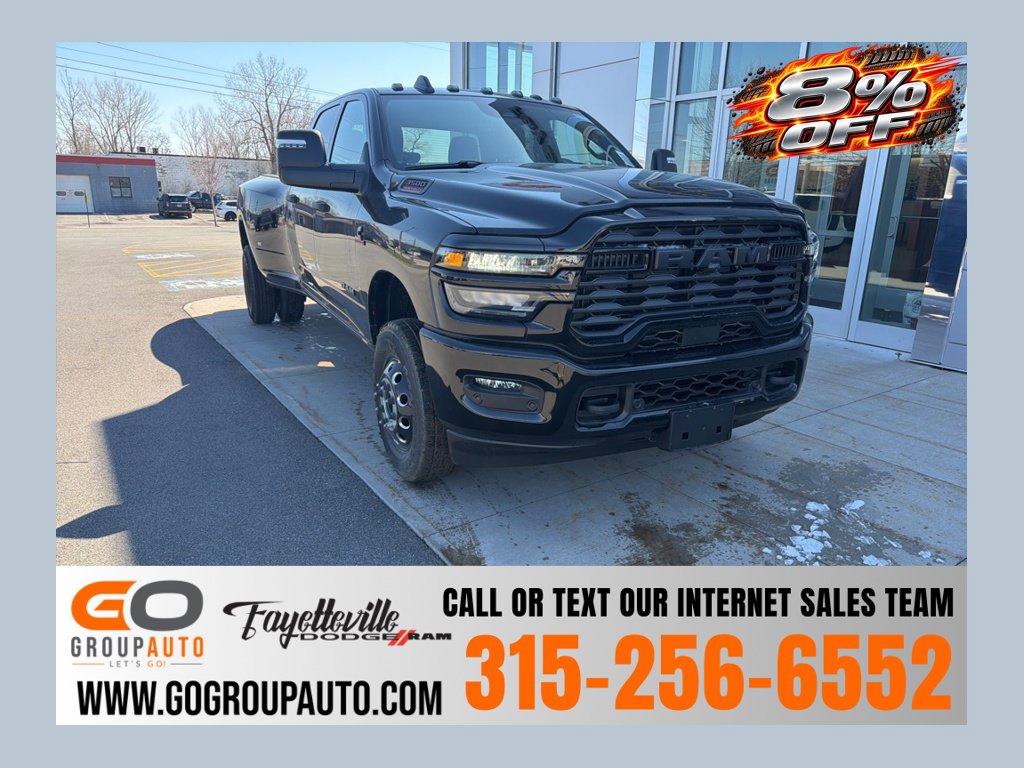 2026 Ram 3500 BIG HORN CREW CAB 4X4 8' BOX Pickup