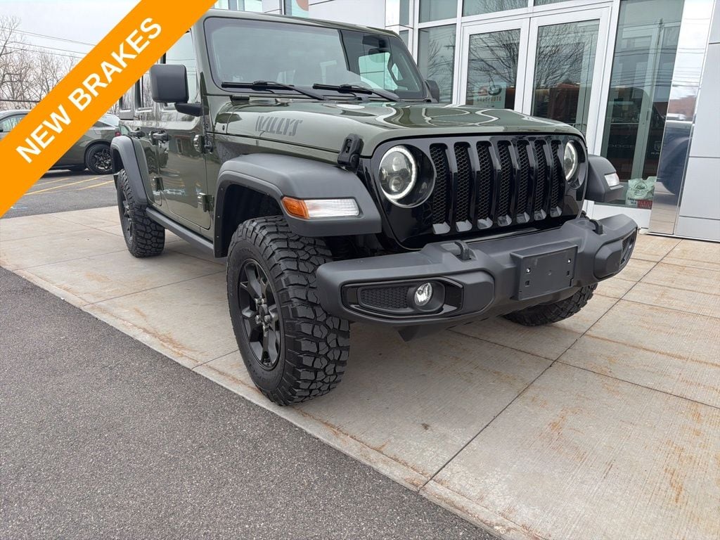 Used 2022 Jeep Wrangler Unlimited Willys SUV