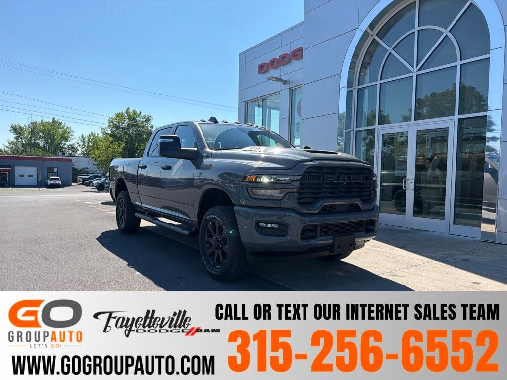 New 2026 Ram 2500 BLACK EXPRESS CREW CAB 4X4 6'4 BOX Pickup