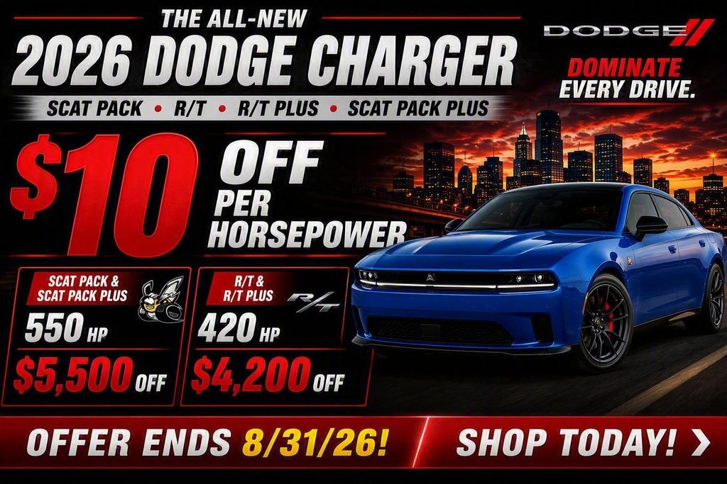 New 2026 Dodge Charger R/T 4-DOOR AWD Sedan