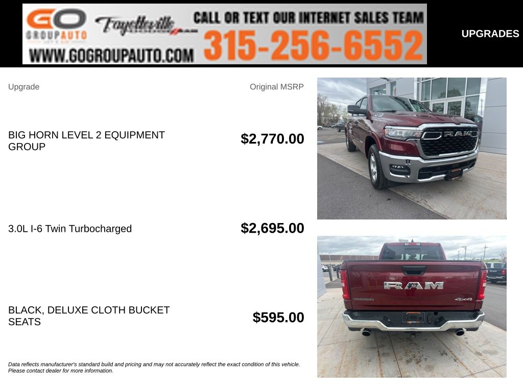 2025 RAM Ram 1500 Pickup Big Horn/Lone Star - Photo 5