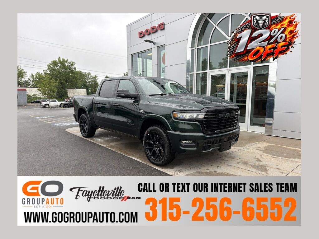New 2026 Ram 1500 LARAMIE CREW CAB 4X4 5'7 BOX Pickup