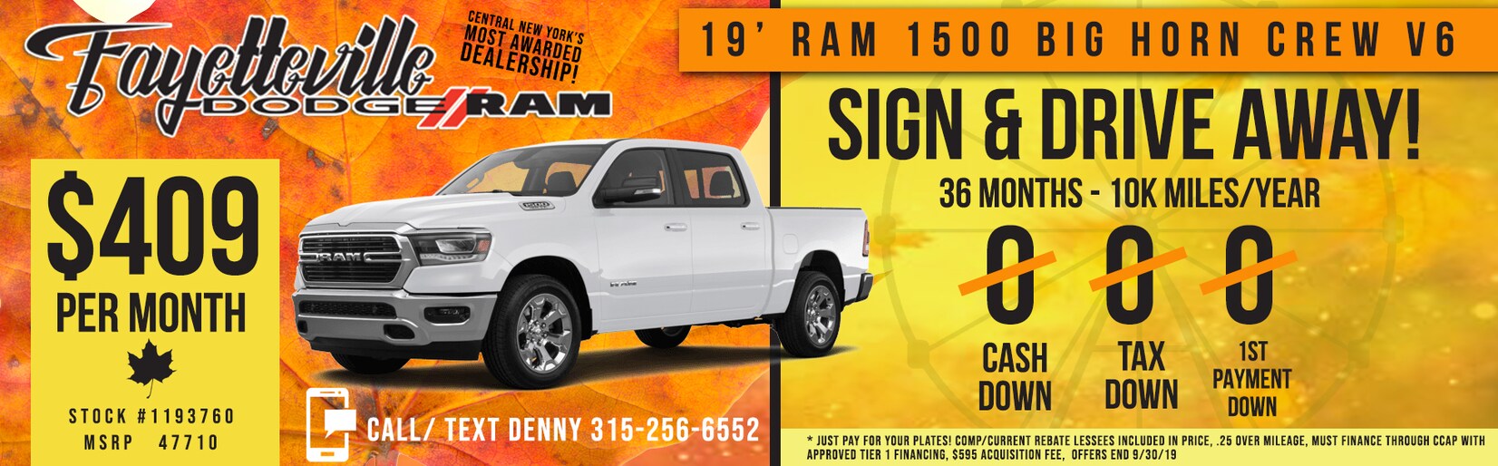 Dodge, Ram & Used Car Dealership at Fayetteville Dodge Ram