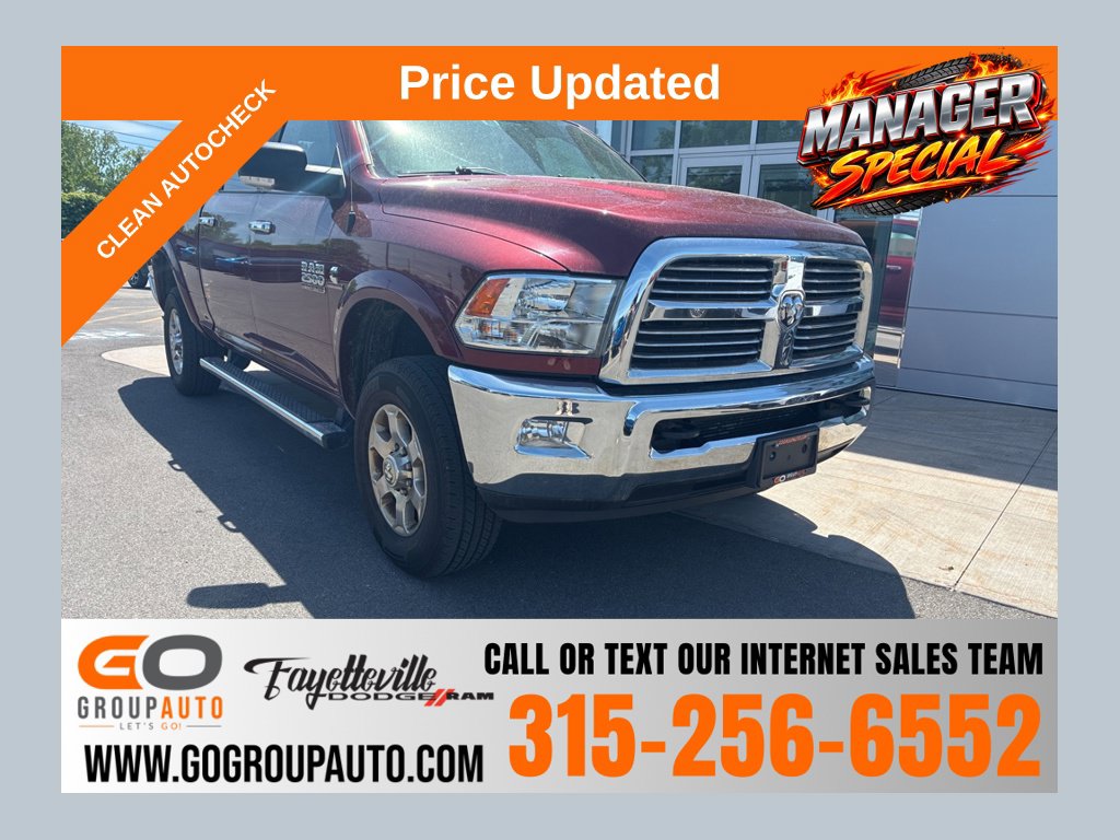 2018 RAM Ram 2500 Pickup
