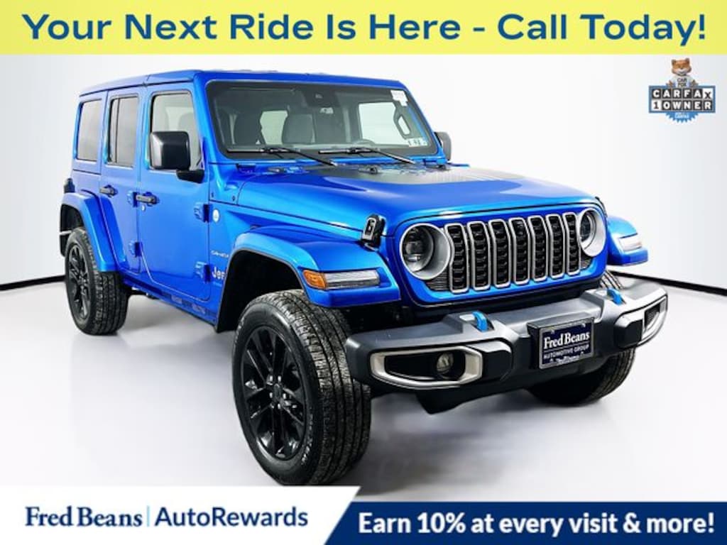 Used 2024 Jeep Wrangler 4xe Sahara 4xe SUV