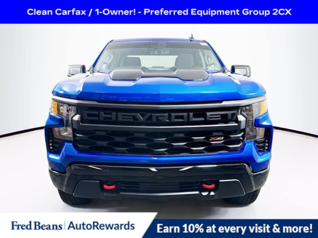 Used 2023 Chevrolet Silverado 1500 Custom Trail Boss Truck Crew Cab