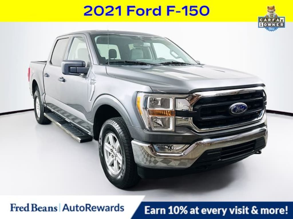 Used 2021 Ford F-150 XLT Truck SuperCrew Cab