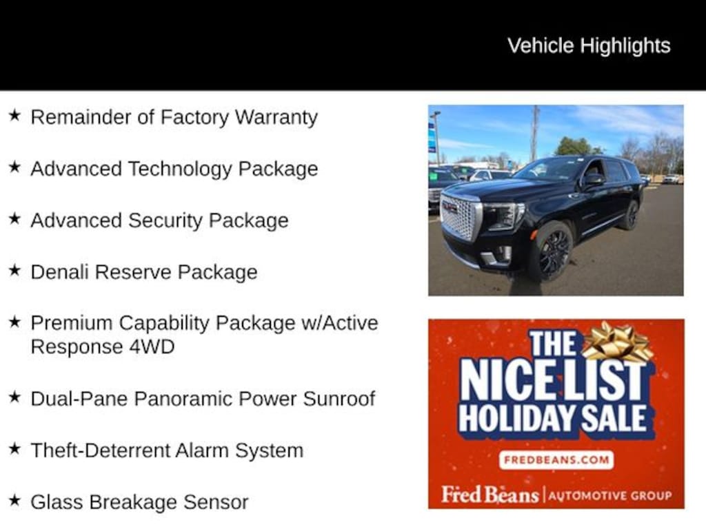 Used 2023 GMC Yukon Denali SUV