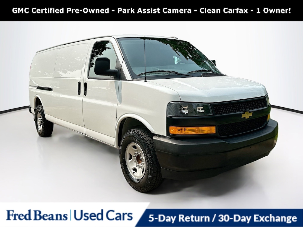 Used 2024 Chevrolet Express Cargo 2500 Work Van Van Extended Cargo Van