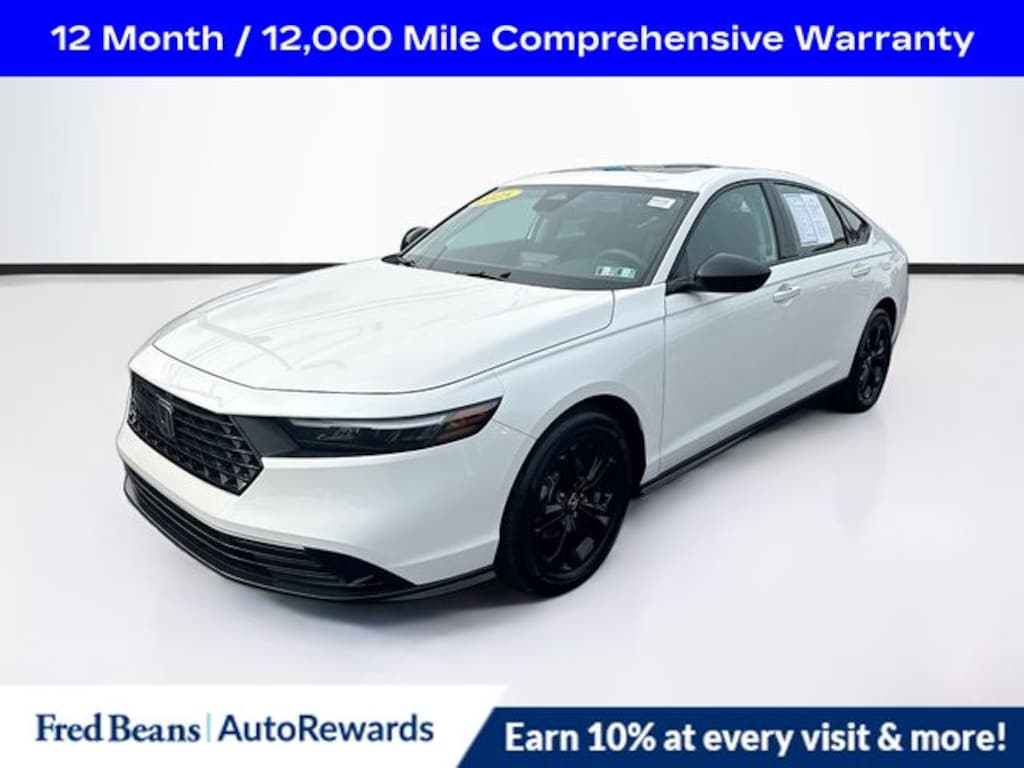 Used 2025 Honda Accord SE Sedan