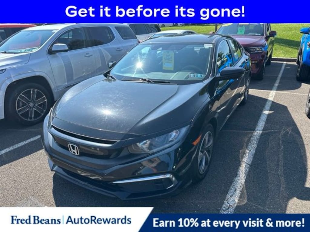 Used 2020 Honda Civic LX Sedan