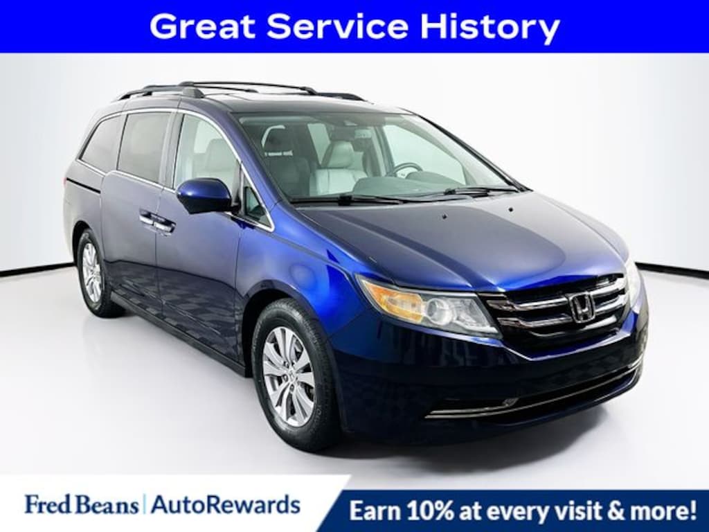 Used 2016 Honda Odyssey EX-L Van Passenger Van