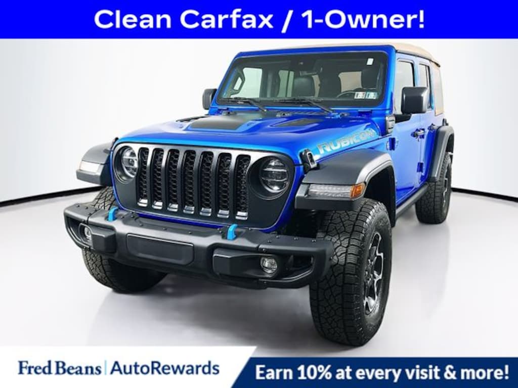 Used 2022 Jeep Wrangler Unlimited 4xe Unlimited Rubicon 4xe SUV