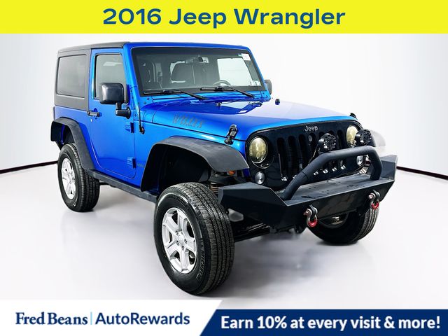 2016 Jeep Wrangler Willys Wheeler