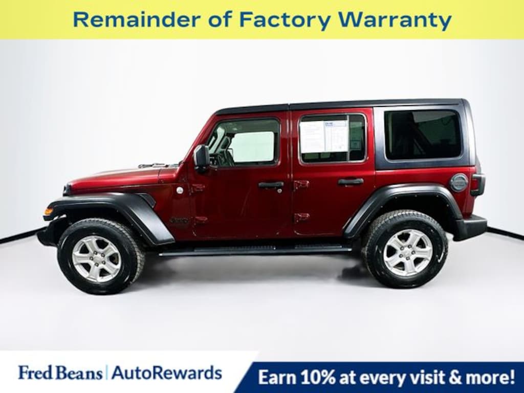Used 2021 Jeep Wrangler Unlimited Sport S SUV