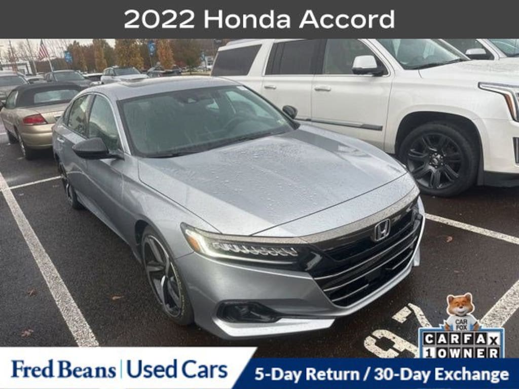 Used 2022 Honda Accord Sport Sedan