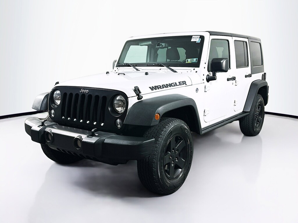 Used 2016 Jeep Wrangler JK Unlimited Black Bear SUV