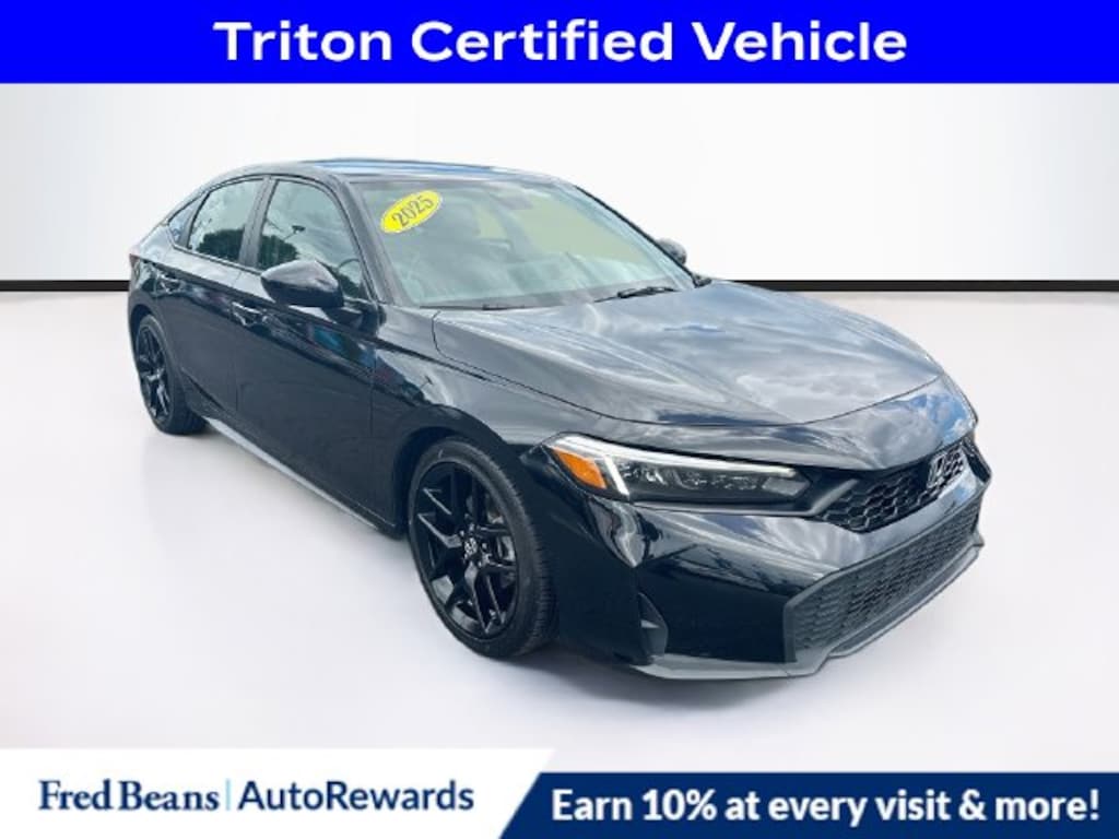 Used 2025 Honda Civic Sport Hatchback