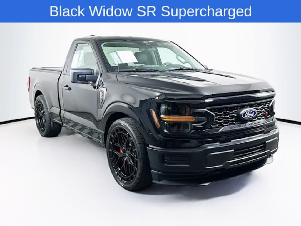 Used 2025 Ford F-150 Black Widow SR Truck Regular Cab