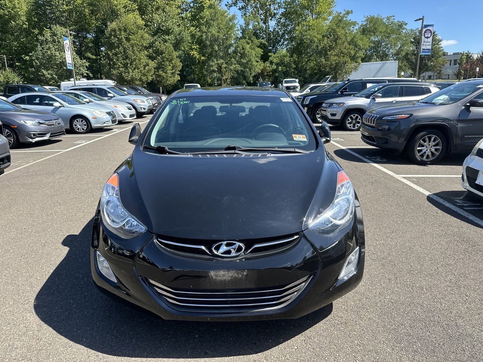 Used 2013 Hyundai Elantra Limited with VIN 5NPDH4AE9DH159152 for sale in Doylestown, PA