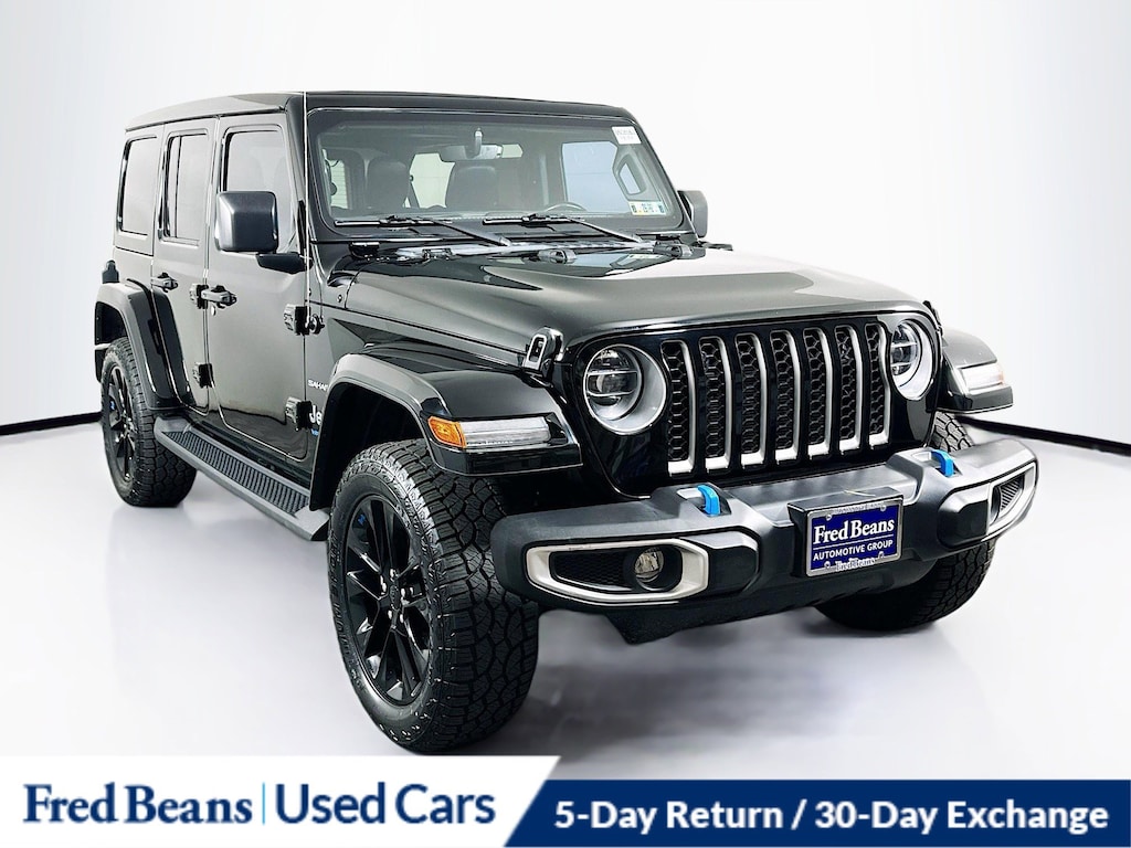 Used 2022 Jeep Wrangler Unlimited 4xe Unlimited Sahara SUV