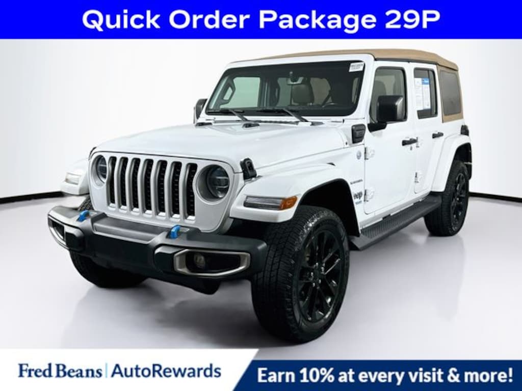 Used 2022 Jeep Wrangler Unlimited 4xe Unlimited Sahara 4xe SUV