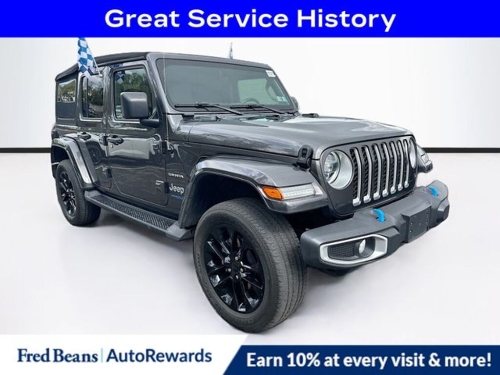 Used 2022 Jeep Wrangler Unlimited 4xe Unlimited Sahara 4xe SUV
