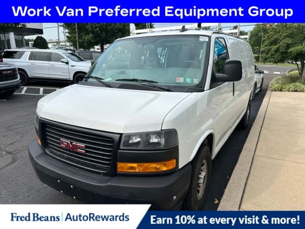 Certified 2021 GMC Savana 2500 Work Van Van Cargo Van