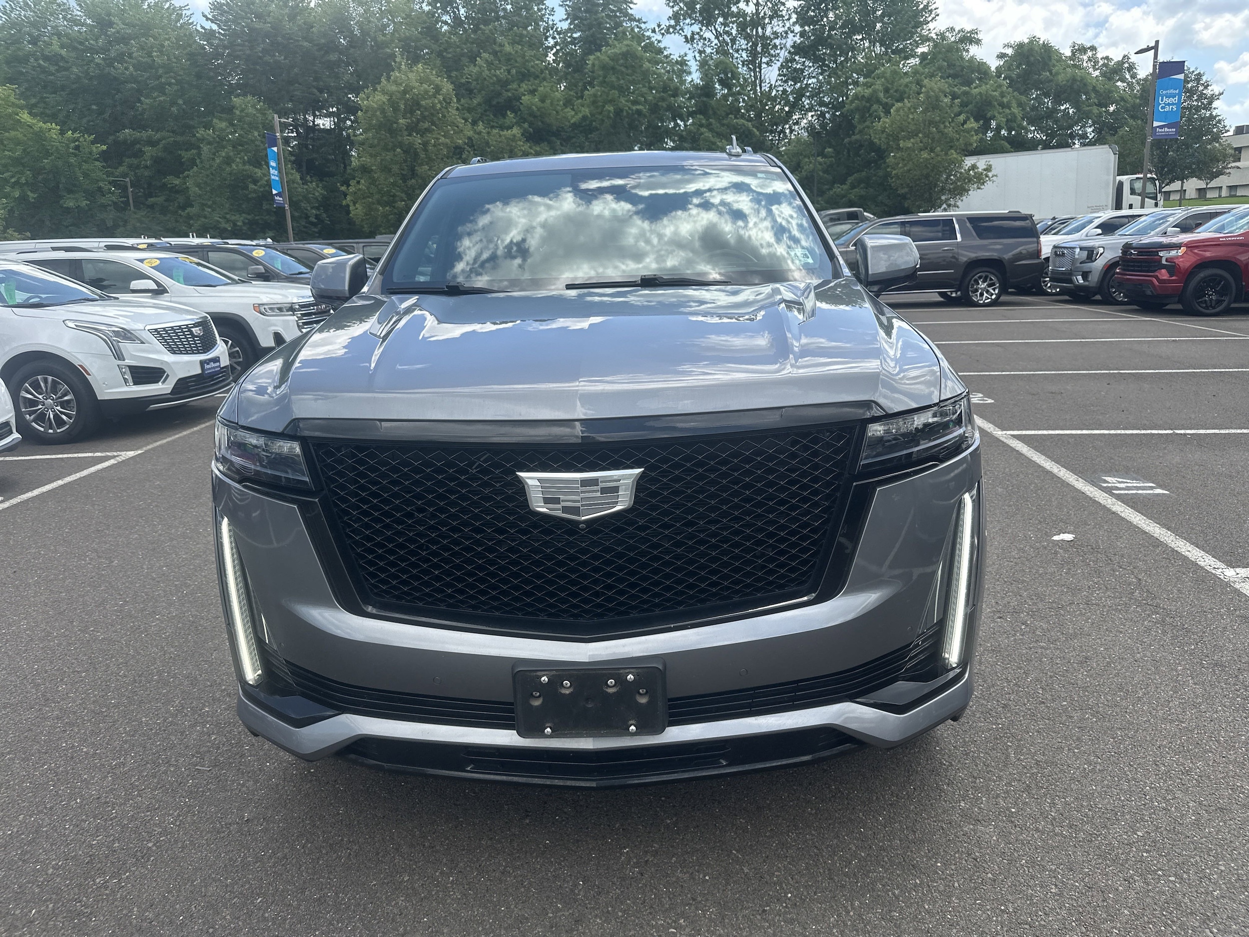 Certified 2021 Cadillac Escalade Sport with VIN 1GYS4FKL5MR284096 for sale in Doylestown, PA