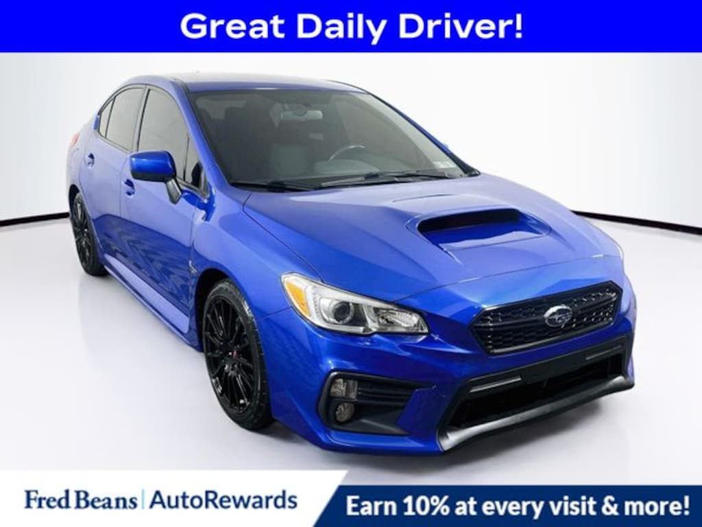 Certified 2021 Subaru WRX Base Sedan