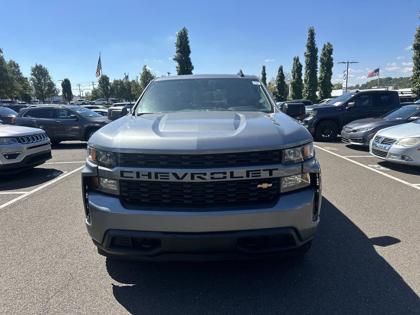 Used 2019 Chevrolet Silverado 1500 Custom with VIN 1GCUYBEF4KZ423133 for sale in Doylestown, PA