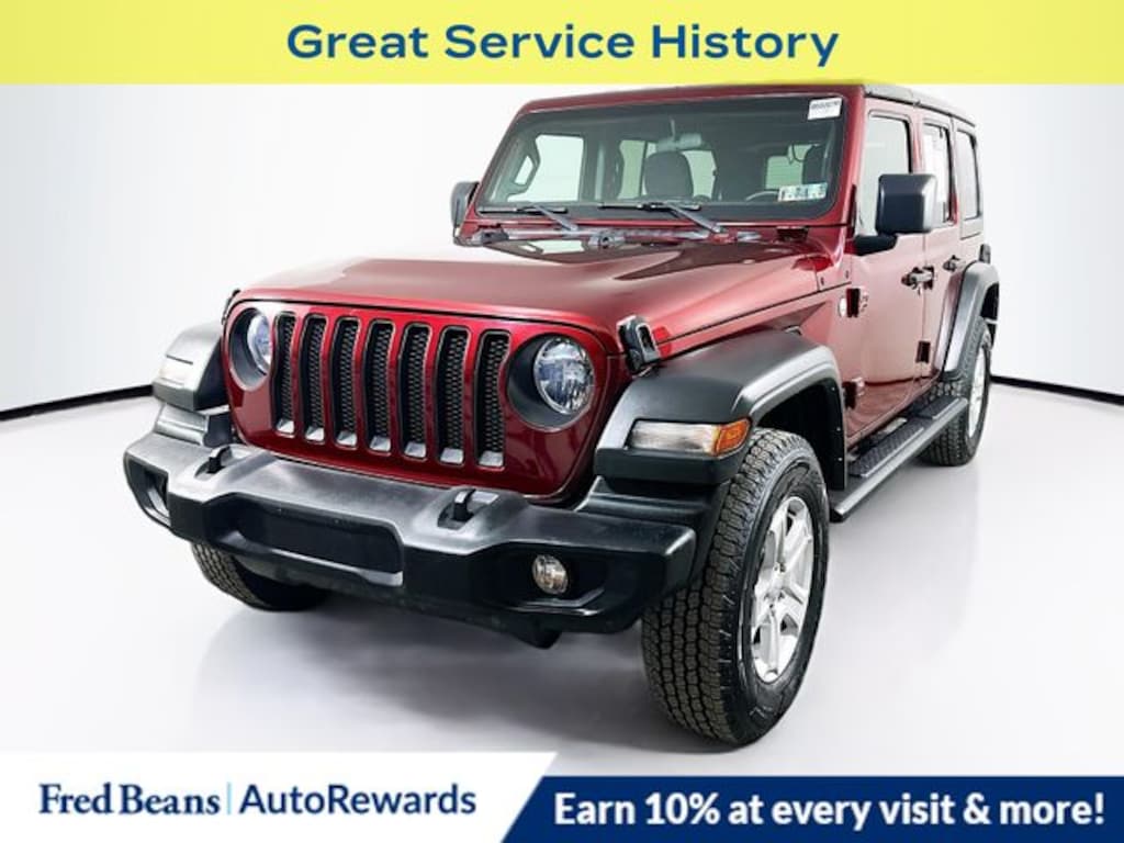 Used 2021 Jeep Wrangler Unlimited Sport S SUV