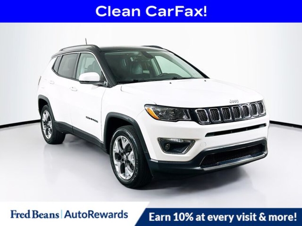Certified 2018 Jeep Compass Limited SUV