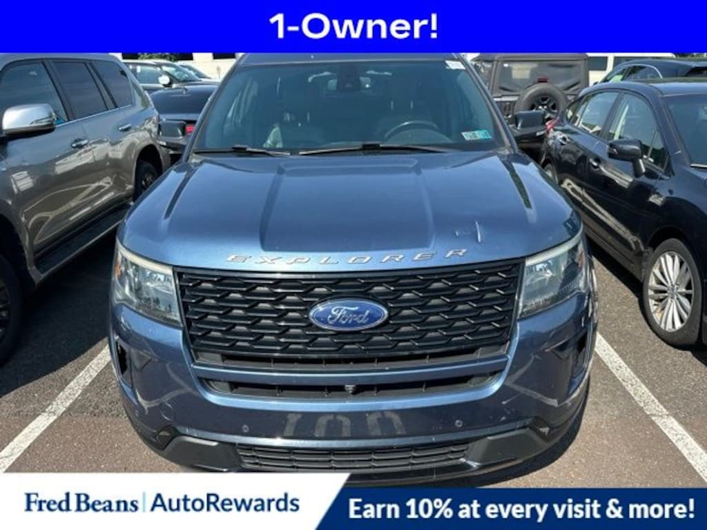 Certified 2018 Ford Explorer Sport SUV