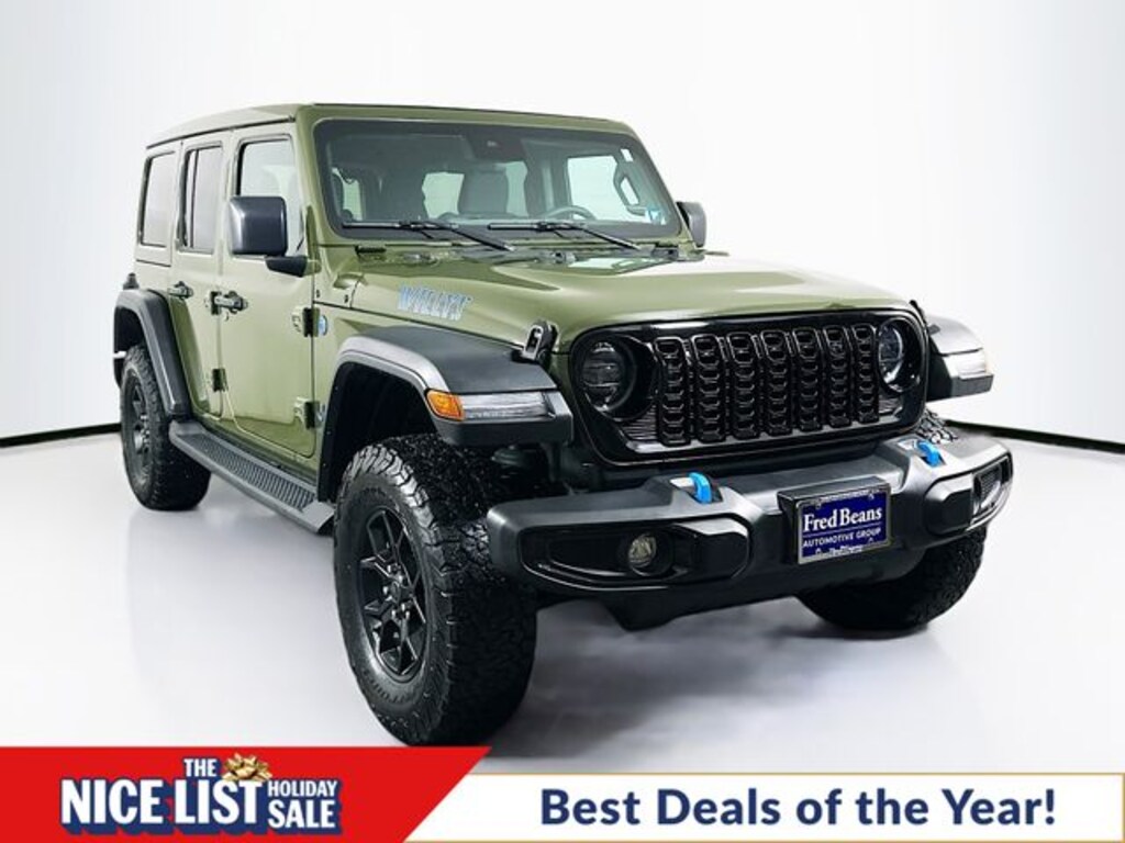 Used 2024 Jeep Wrangler 4xe Willys 4xe SUV